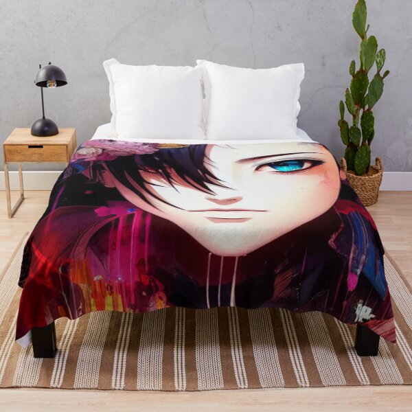 Item preview, Gentle Anime Maiden Portrait designed and sold by shypixels.