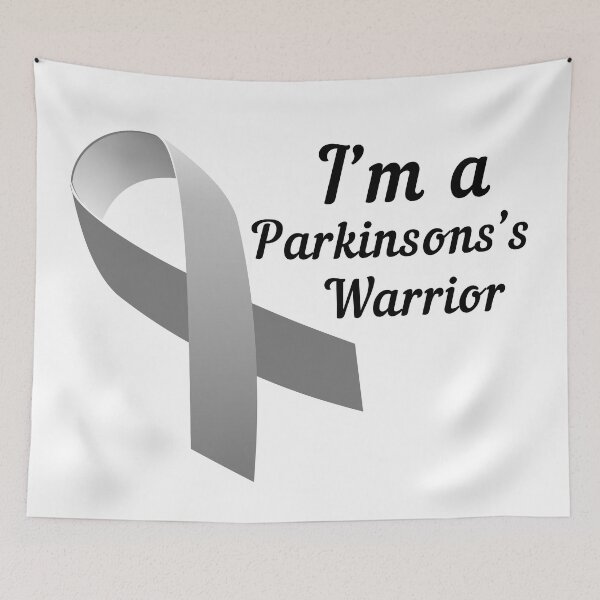 Item preview, I'm A Parkinson's Warrior Parkinson's Disease Awareness designed and sold by Color-Sparkle.