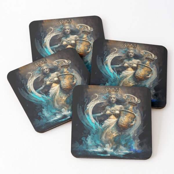Item preview, Cool Zodiac Sign - Aquarius designed and sold by PufuMiu.