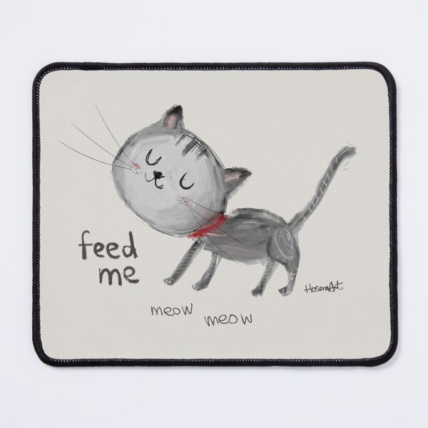 Item preview, Feed me Meow designed and sold by hosannart.