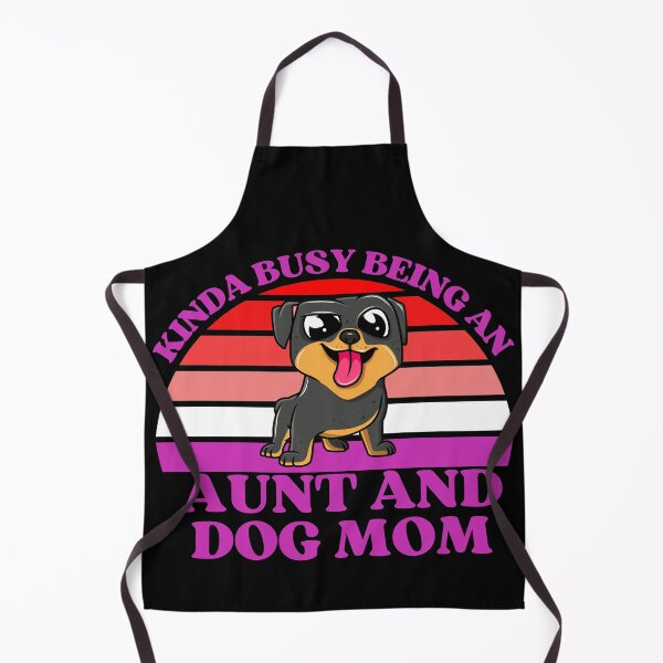 Item preview, Kinda Busy Being An Aunt And Dog Mom designed and sold by McThingummy.