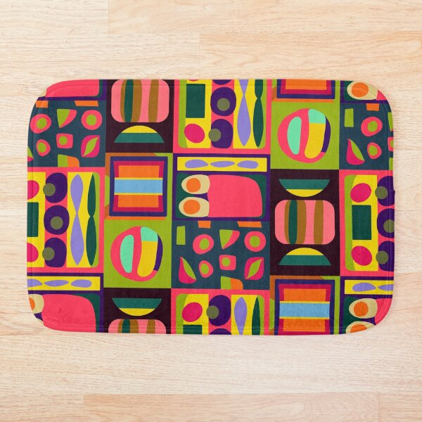 Item preview, Retro Pattern nº01- abstract colorful vintage graphics pattern designed and sold by Futuristicas.