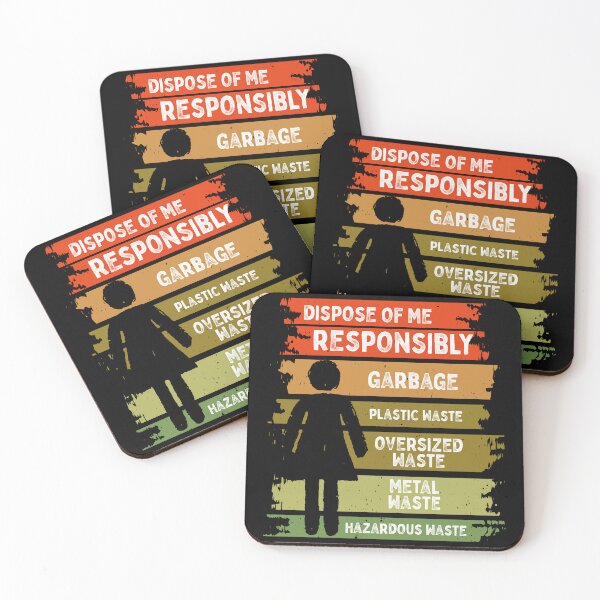 Item preview, dispose of me responsibly, recycle me, woman, recycling is a must designed and sold by themoniae.