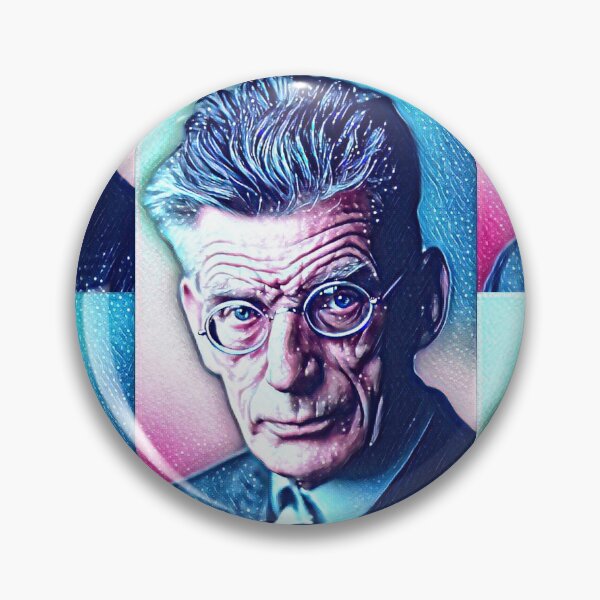 Item preview, Samuel Beckett Artwork | Samuel Beckett Portrait | Samuel Beckett Wall Art  designed and sold by Suyogsonar25.