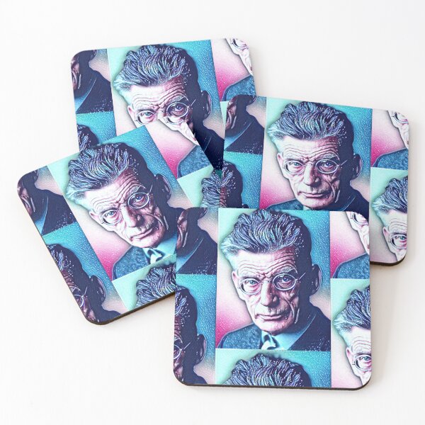 Item preview, Samuel Beckett Artwork | Samuel Beckett Portrait | Samuel Beckett Wall Art designed and sold by Suyogsonar25.