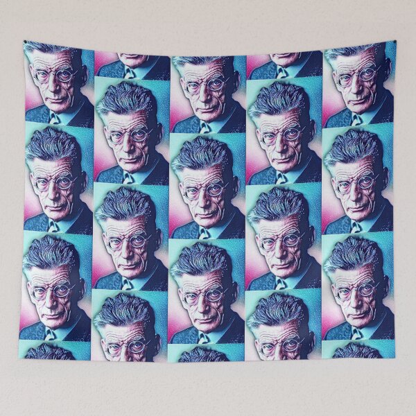 Item preview, Samuel Beckett Artwork | Samuel Beckett Portrait | Samuel Beckett Wall Art  designed and sold by Suyogsonar25.