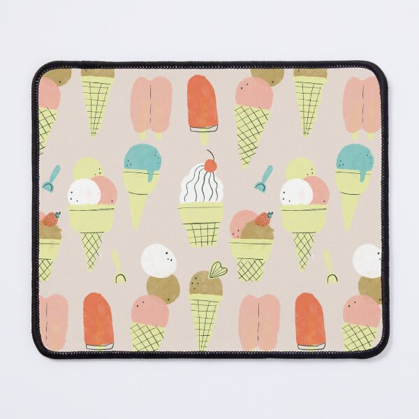 Item preview, Watercolor icecreams designed and sold by Megan McNulty.