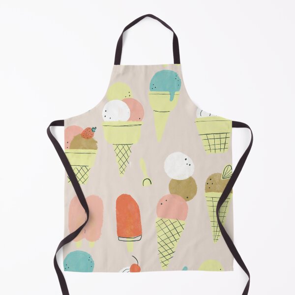 Item preview, Watercolor icecreams designed and sold by Megan McNulty.