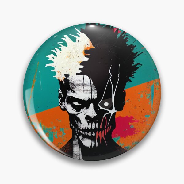 Item preview, Punk Skull designed and sold by BoneyardGrafix.