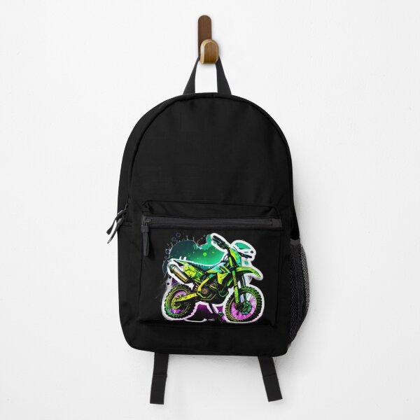 Item preview, Motocross Dirt Bike Cyberpunk Colorful Neon designed and sold by beluxe.