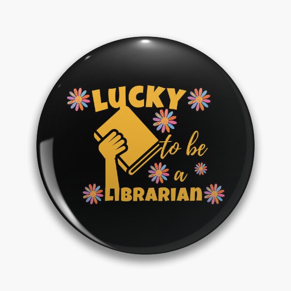 Item preview, Lucky To Be A Librarian designed and sold by designerpriti.