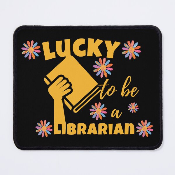 Item preview, Lucky To Be A Librarian designed and sold by designerpriti.