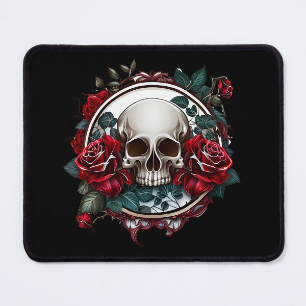 Item preview, Skull and Roses designed and sold by BoneyardGrafix.