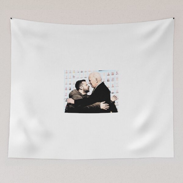 Item preview, Biden and Zelensky in Kyiv 2023 designed and sold by RESToRAPTOR.