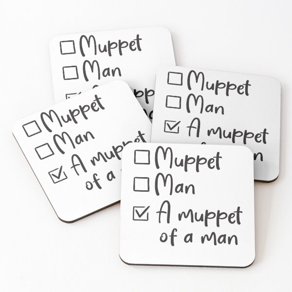 Item preview, Muppet or Man designed and sold by The-Giggle-Box.
