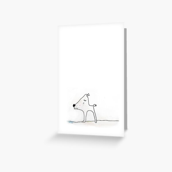 melancholy Greeting Card
