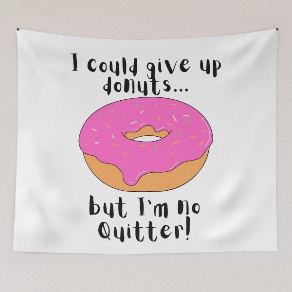 Item preview, I could give up donuts.. Funny Donut designed and sold by A-J-S-Designs.