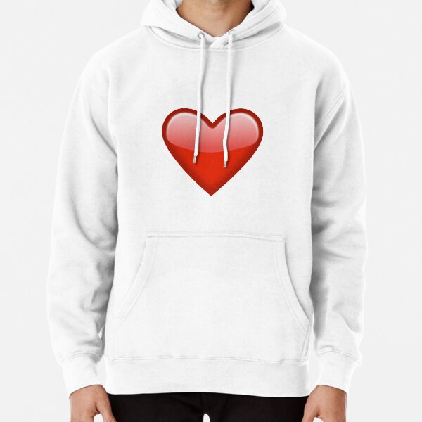 Red heart online hoodie