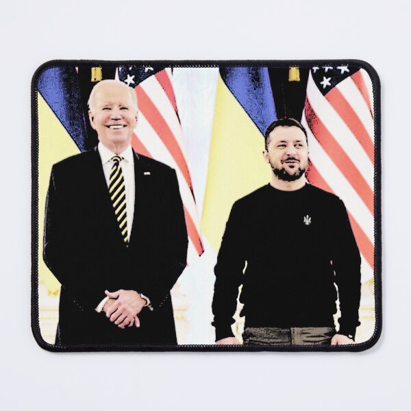 Item preview, Biden and Zelensky in Kyiv 2023 designed and sold by RESToRAPTOR.