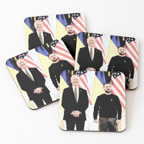 Item preview, Biden and Zelensky in Kyiv 2023 designed and sold by RESToRAPTOR.