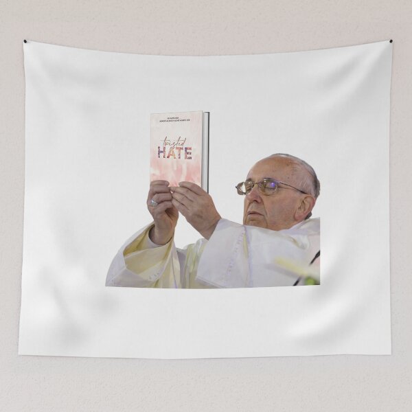 Item preview, Twisted Hate Pope Meme designed and sold by selmaal.