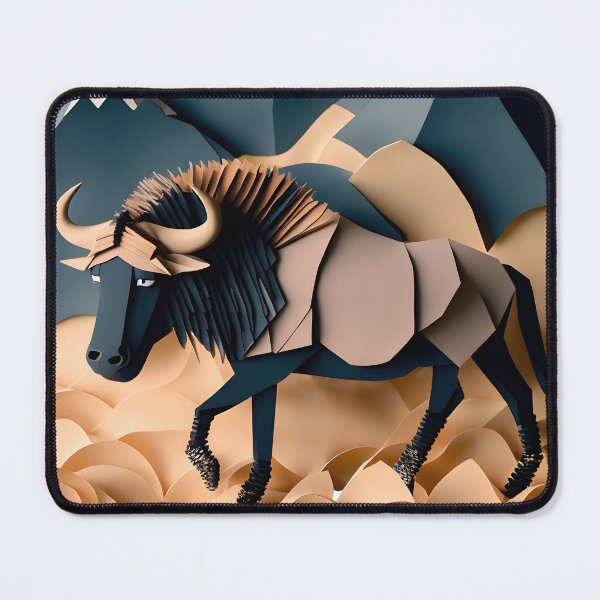 Item preview, Paper wildebeest designed and sold by siren-of-melet.