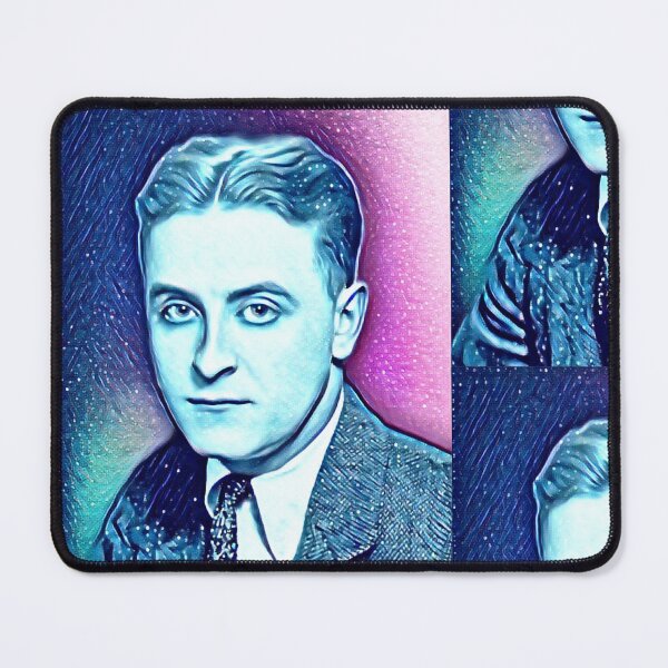 Item preview, F Scott Fitzgerald Artwork | F Scott Fitzgerald Portrait | F Scott Fitzgerald Wall Art  designed and sold by Suyogsonar25.