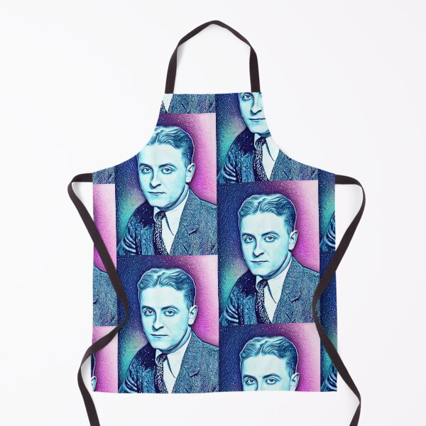 Item preview, F Scott Fitzgerald Artwork | F Scott Fitzgerald Portrait | F Scott Fitzgerald Wall Art  designed and sold by Suyogsonar25.