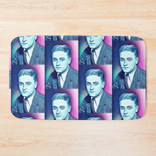 Item preview, F Scott Fitzgerald Artwork | F Scott Fitzgerald Portrait | F Scott Fitzgerald Wall Art  designed and sold by Suyogsonar25.