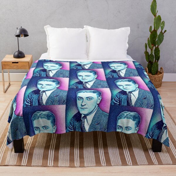 Item preview, F Scott Fitzgerald Artwork | F Scott Fitzgerald Portrait | F Scott Fitzgerald Wall Art  designed and sold by Suyogsonar25.