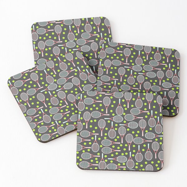 Item preview, Tennis Rackets and Tennis Balls Pattern designed and sold by kapotka.