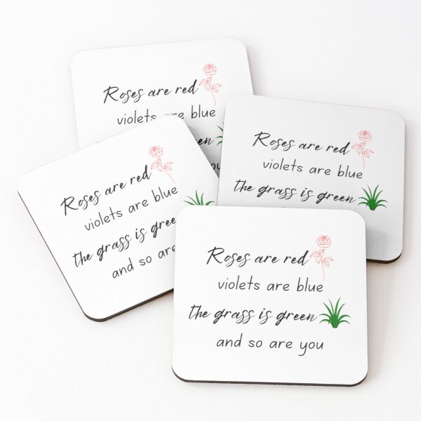 Item preview, Roses are red violets are blue the grass is green and so are you designed and sold by TeePassion.