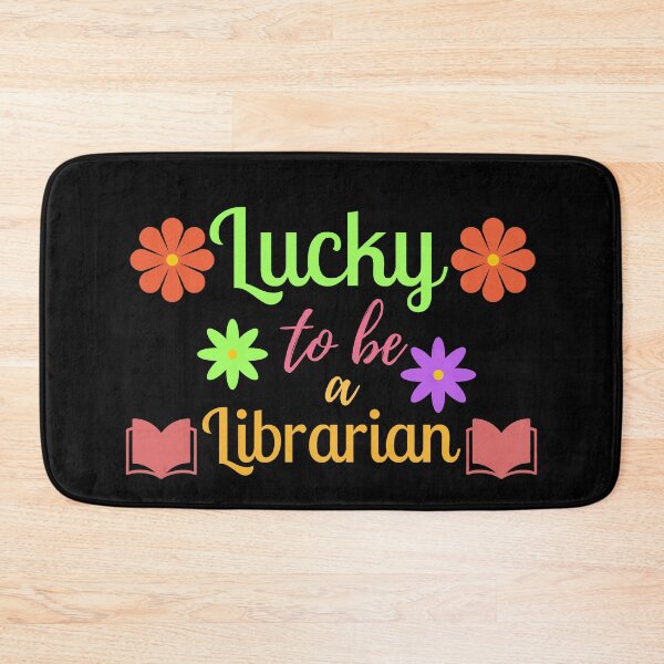 Item preview, Lucky To Be A Librarian designed and sold by designerpriti.