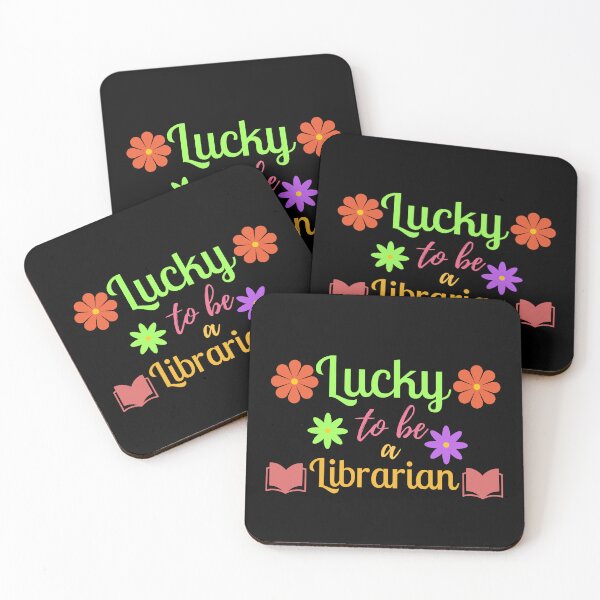 Item preview, Lucky To Be A Librarian designed and sold by designerpriti.
