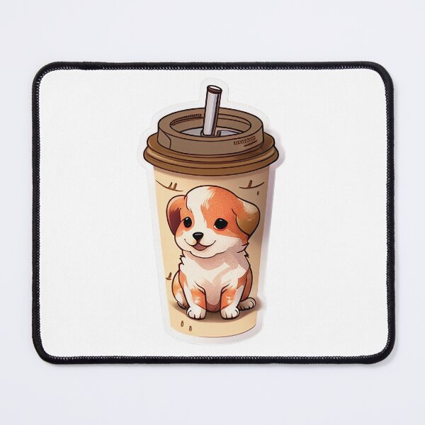 Item preview, cute dog coffee cup designed and sold by MK3DESIGN.