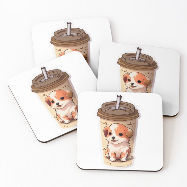Item preview, cute dog coffee cup designed and sold by MK3DESIGN.