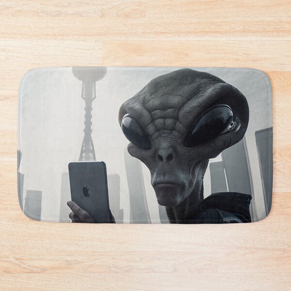 Item preview, Before the Invasion: Realistic Selfie in a City on the Brink of UFO Attack designed and sold by DaniFantasy.