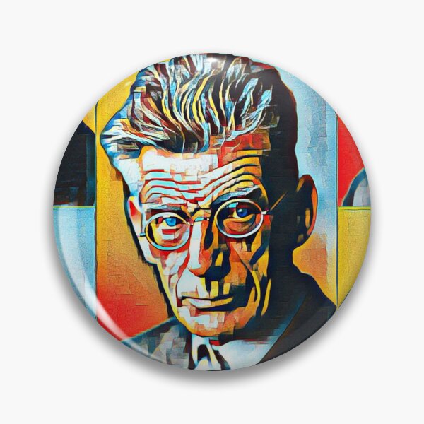 Item preview, Samuel Beckett Artwork | Samuel Beckett Portrait | Samuel Beckett Wall Art  designed and sold by Suyogsonar25.
