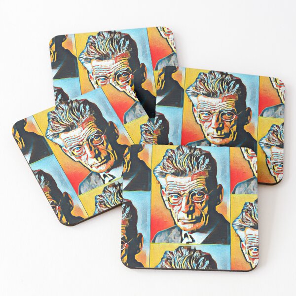 Item preview, Samuel Beckett Artwork | Samuel Beckett Portrait | Samuel Beckett Wall Art designed and sold by Suyogsonar25.