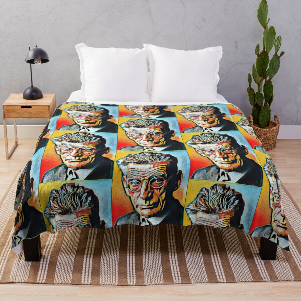 Item preview, Samuel Beckett Artwork | Samuel Beckett Portrait | Samuel Beckett Wall Art designed and sold by Suyogsonar25.