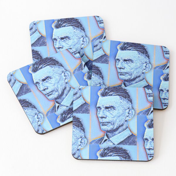 Item preview, Samuel Beckett Artwork | Samuel Beckett Portrait | Samuel Beckett Wall Art designed and sold by Suyogsonar25.