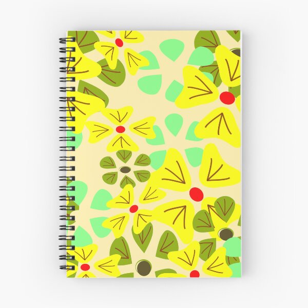 Item preview, Flores amarillas verdes designed and sold by PrettyViews.