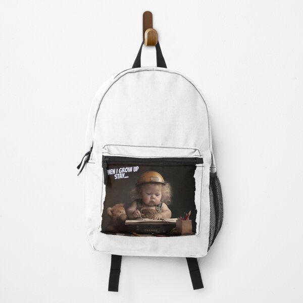 Item preview, When I grow up stay, I will become a construction engineer. Lovely Baby the construction engineer,  designed and sold by kowal11.