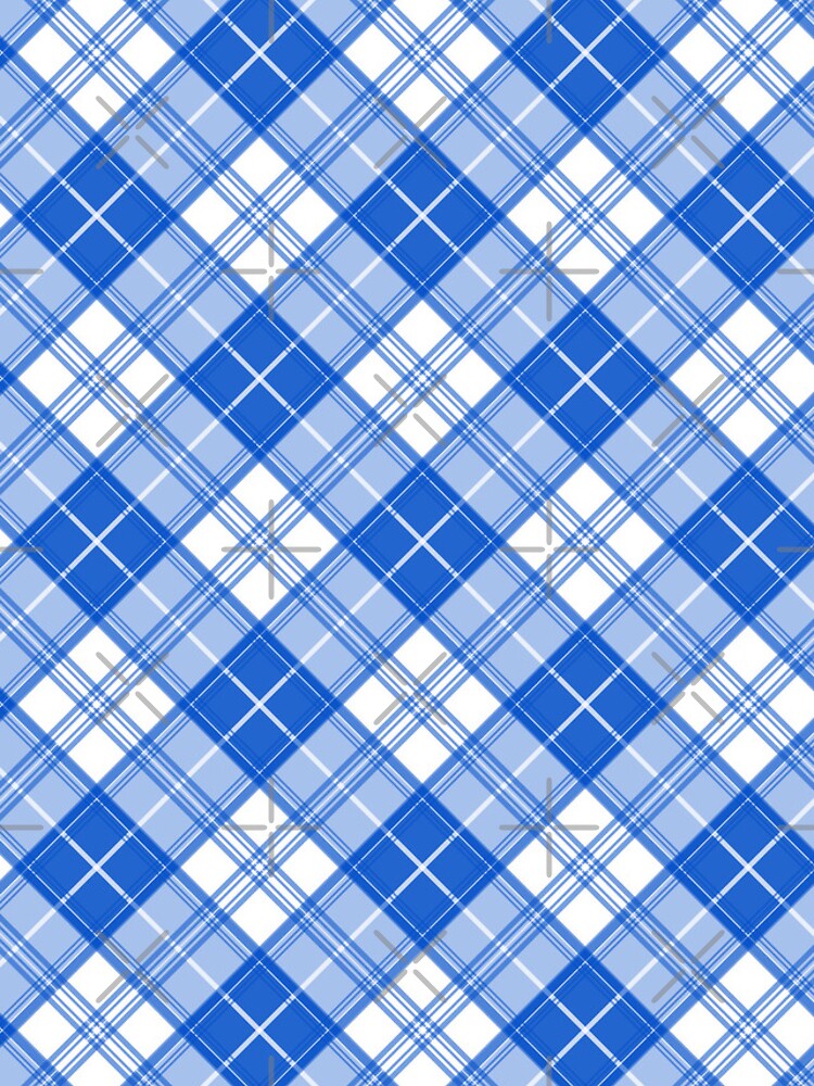 Thumbnail 4 von 4, iPhone-Hülle, Dunkelblau Weiß Schottenkaro-Muster yxm0uat9 diagonal designt und verkauft von pASob-dESIGN.