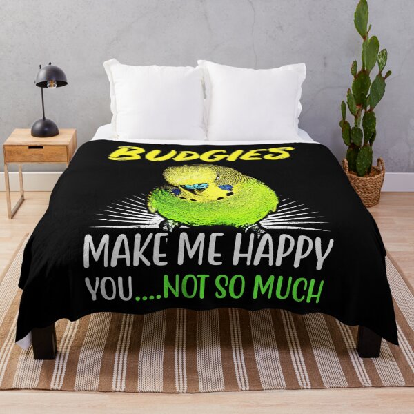 Item preview, Budgies make me happy you not so much designed and sold by Alienphysique.