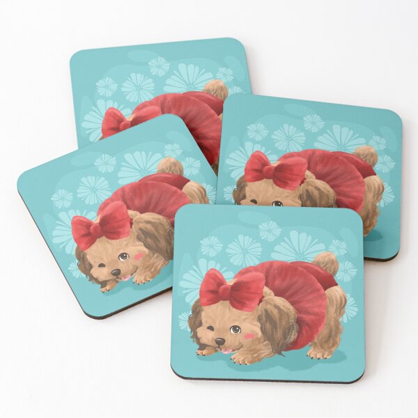Item preview, Ballerina Brown Poodle designed and sold by Khotekmei.