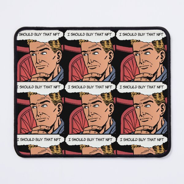 Item preview, 'I Should Buy That NFT' Bad Investing Decisions - Funny Retro Comic Book designed and sold by Ridiculam Toga.
