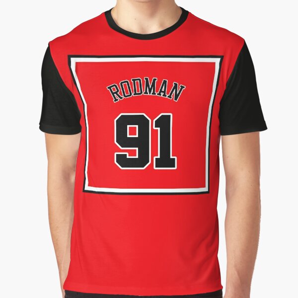 Dennis Rodman - Chicago Bulls 96 T-shirt graphique