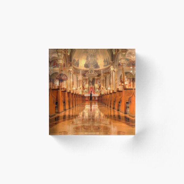 St. John Cantius Church Acrylic Block