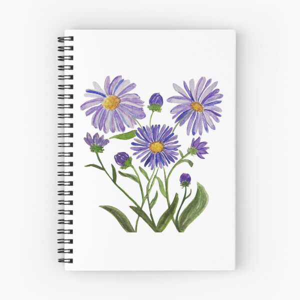 Item preview, Aster Wildflowers designed and sold by Megan Gettinger.